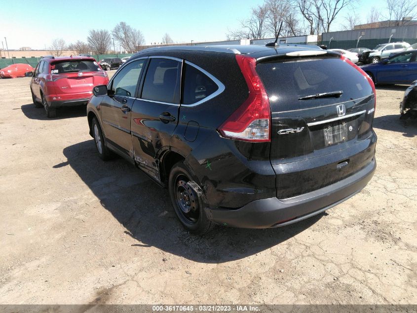 2013 HONDA CR-V EX-L - 2HKRM4H74DH603398