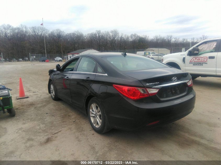 VIN 5NPEB4AC7DH790857 2013 HYUNDAI SONATA no.3