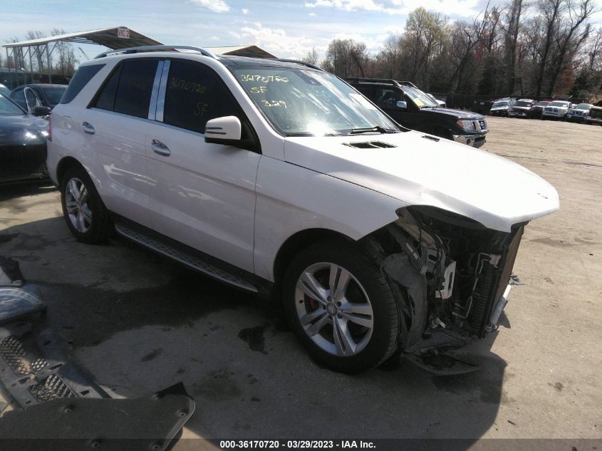 2014 MERCEDES-BENZ M-CLASS ML 350 - 4JGDA5HB6EA345533