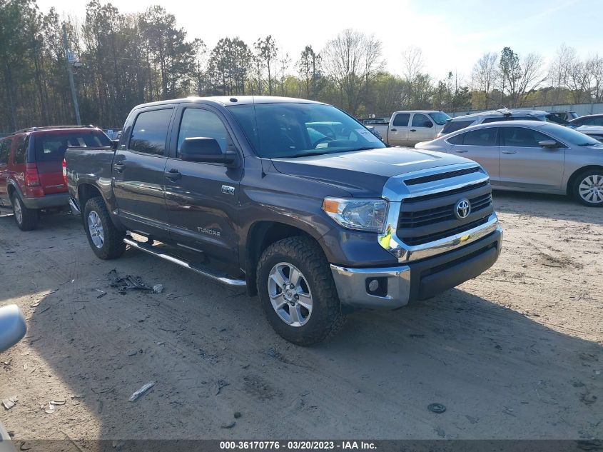 2014 TOYOTA TUNDRA 4WD TRUCK SR5 - 5TFDW5F10EX401639