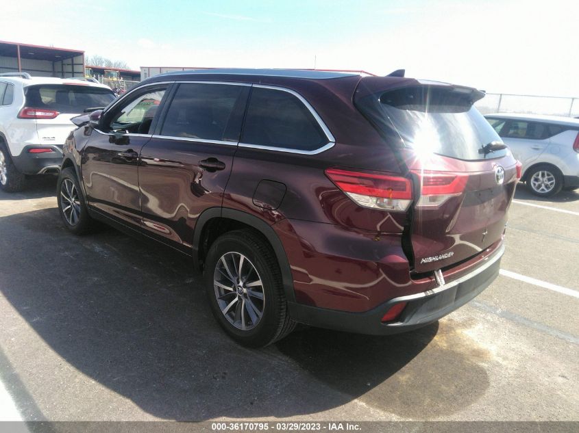 2018 TOYOTA HIGHLANDER SE/XLE - 5TDKZRFH8JS247619