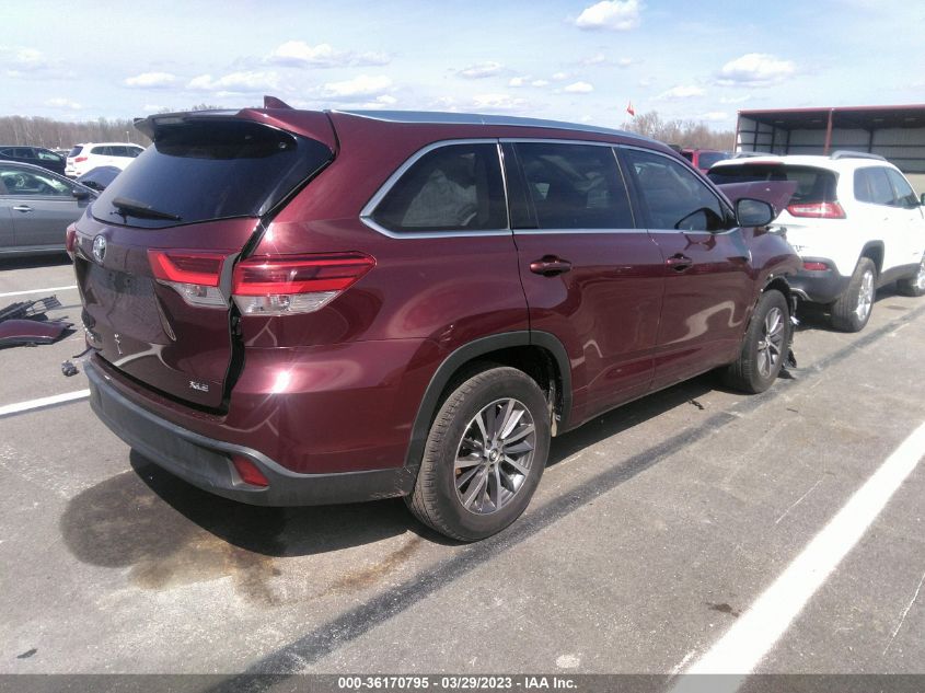 2018 TOYOTA HIGHLANDER SE/XLE - 5TDKZRFH8JS247619