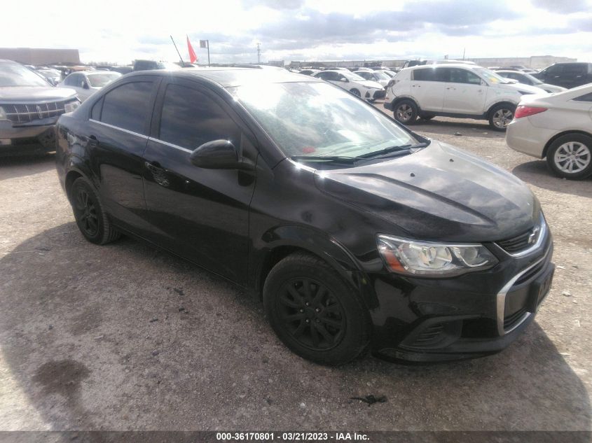 2017 CHEVROLET SONIC LT - 1G1JD5SH9H4133622