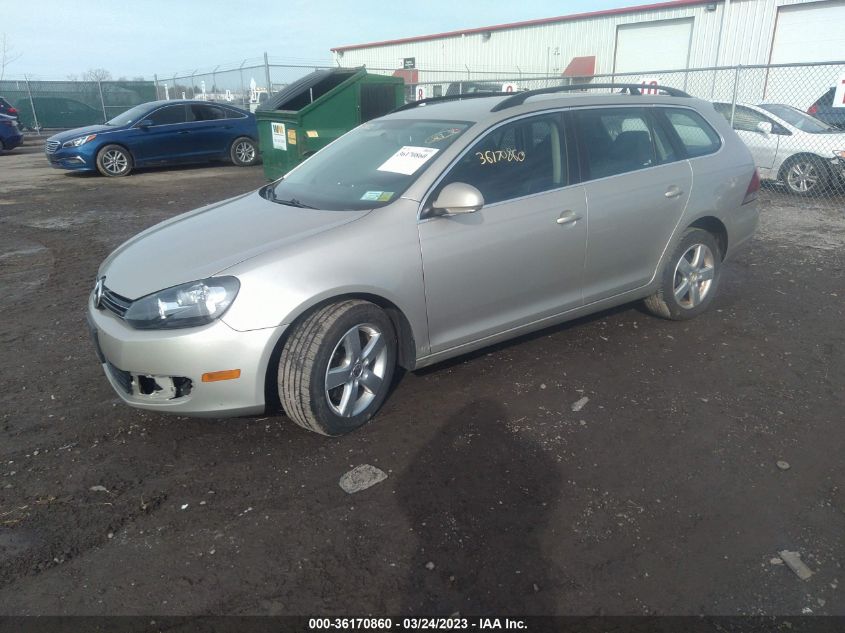 2014 VOLKSWAGEN JETTA SPORTWAGEN TDI - 3VWML7AJ2EM626353