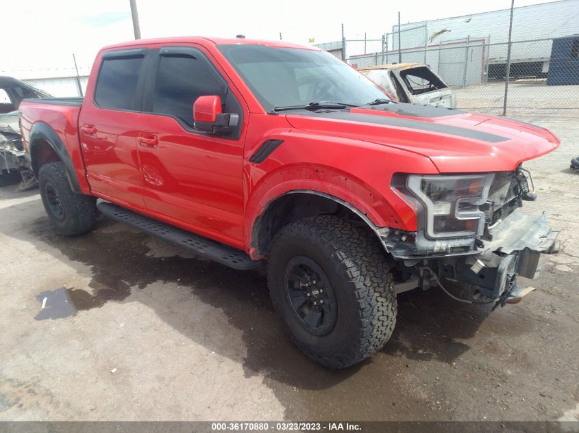 2018 FORD F-150 RAPTOR - 1FTFW1RG9JFA46942