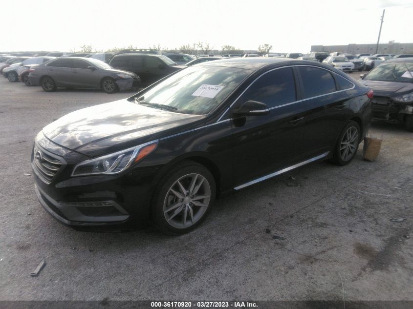 2017 HYUNDAI SONATA SPORT - 5NPE34AB8HH576499