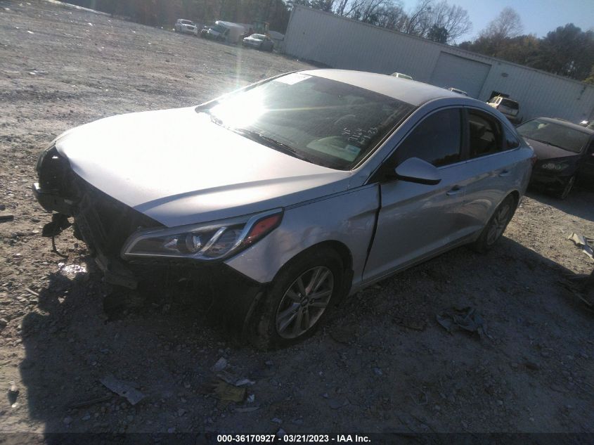 2015 HYUNDAI SONATA 2.4L SE - 5NPE24AF0FH187164