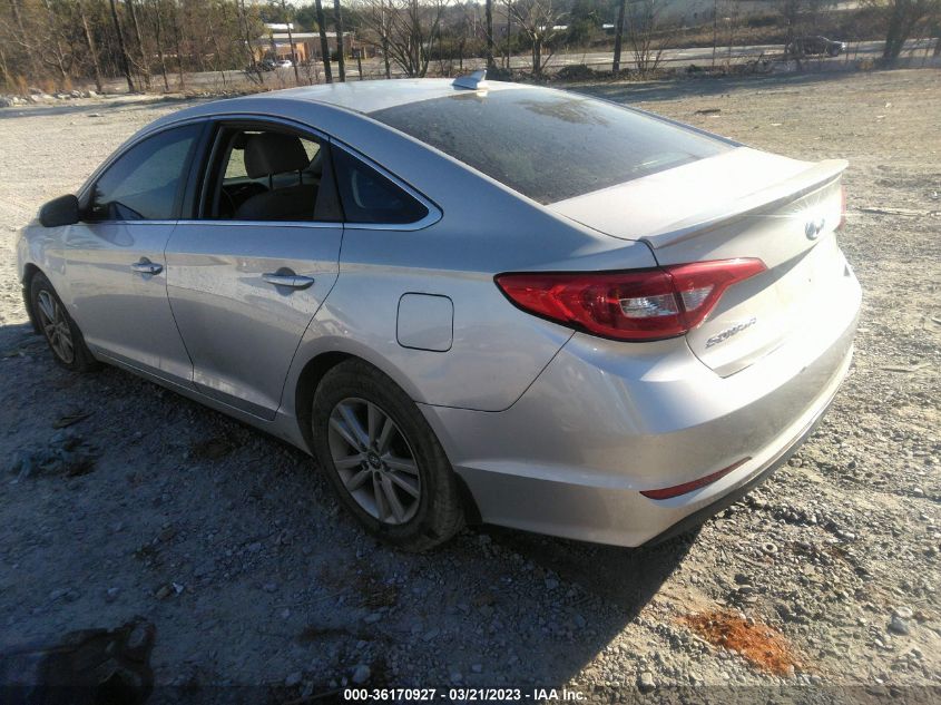 2015 HYUNDAI SONATA 2.4L SE - 5NPE24AF0FH187164