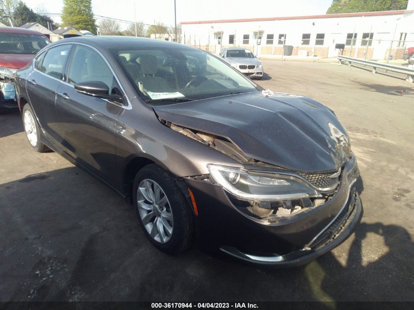 2016 CHRYSLER 200 C - 1C3CCCCBXGN108226