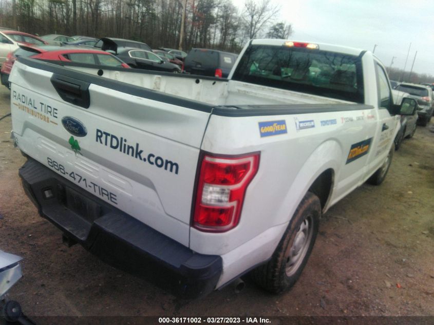 2019 FORD F-150 XL/XLT - 1FTMF1CB1KKD06831