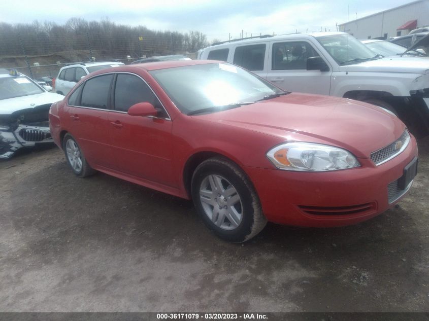 2013 CHEVROLET IMPALA LT - 2G1WG5E35D1151585