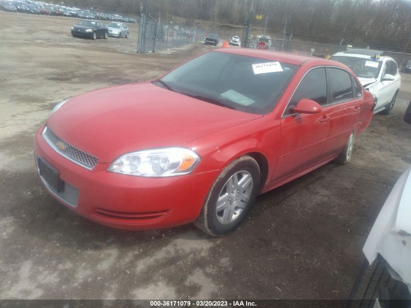 2013 CHEVROLET IMPALA LT - 2G1WG5E35D1151585