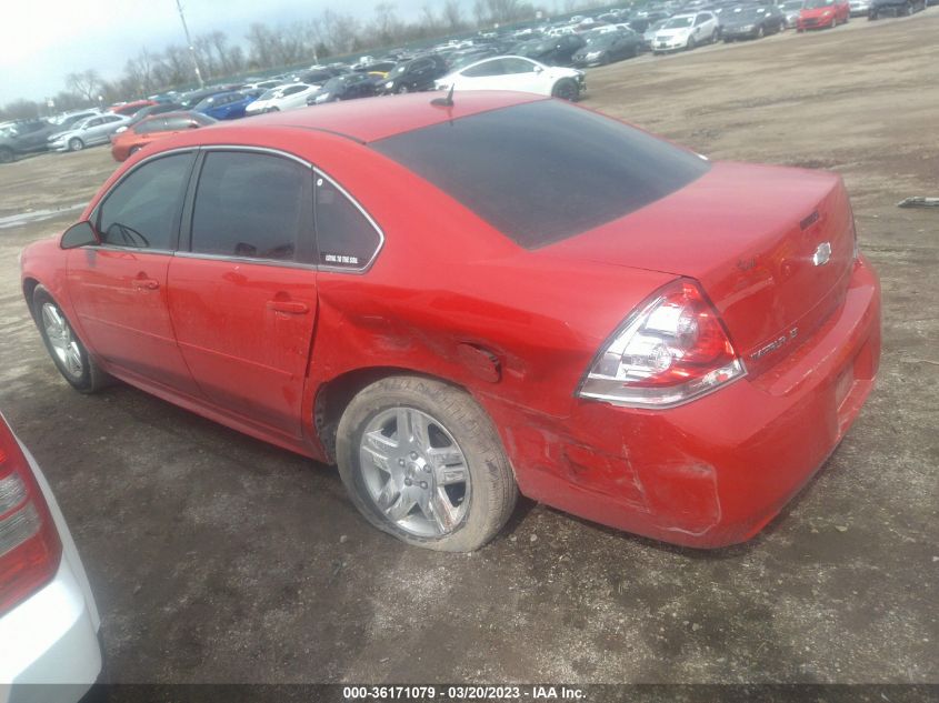 2013 CHEVROLET IMPALA LT - 2G1WG5E35D1151585