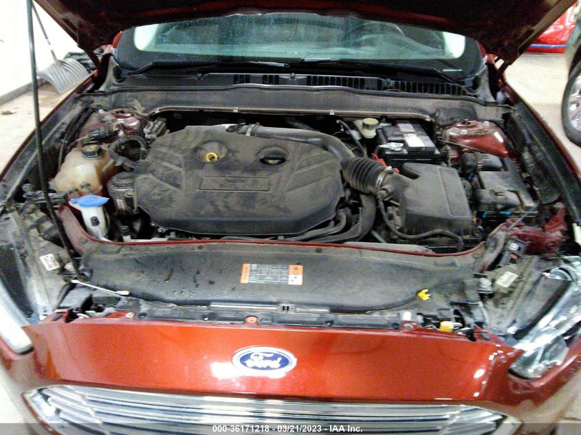 2016 FORD FUSION SE - 3FA6P0T94GR299430