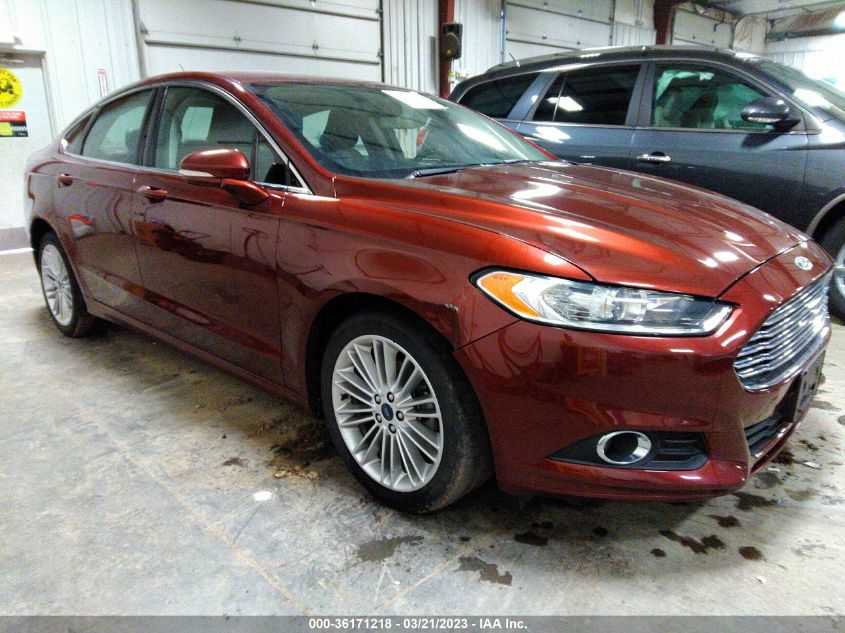 2016 FORD FUSION SE - 3FA6P0T94GR299430