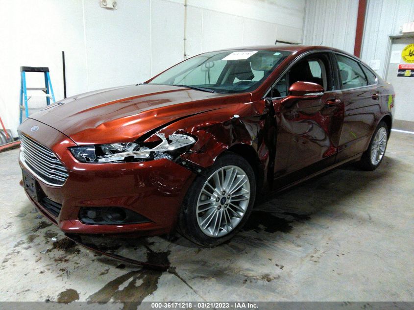 2016 FORD FUSION SE - 3FA6P0T94GR299430