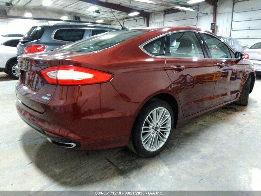 2016 FORD FUSION SE - 3FA6P0T94GR299430