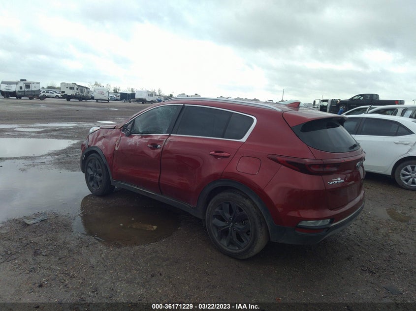 VIN KNDP63AC4M7859774 2021 KIA SPORTAGE S