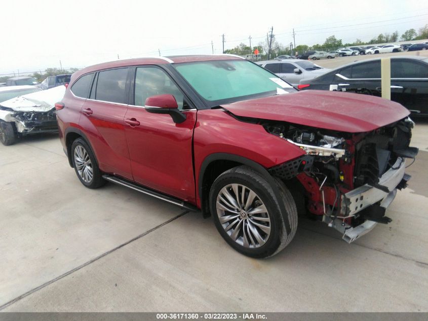 2020 TOYOTA HIGHLANDER LIMITED/PLATINUM - 5TDFZRAH0LS013406