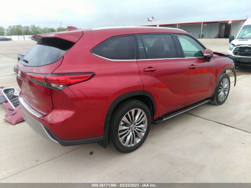 2020 TOYOTA HIGHLANDER LIMITED/PLATINUM - 5TDFZRAH0LS013406