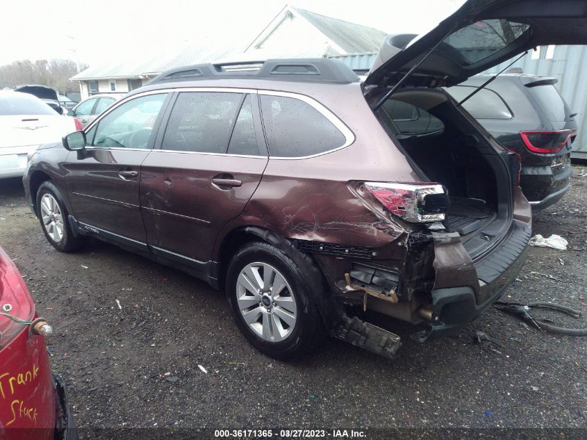 2019 SUBARU OUTBACK PREMIUM - 4S4BSAFC8K3287871
