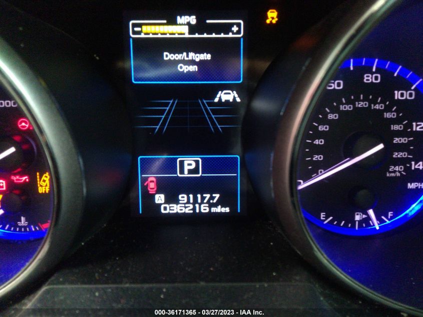 2019 SUBARU OUTBACK PREMIUM - 4S4BSAFC8K3287871