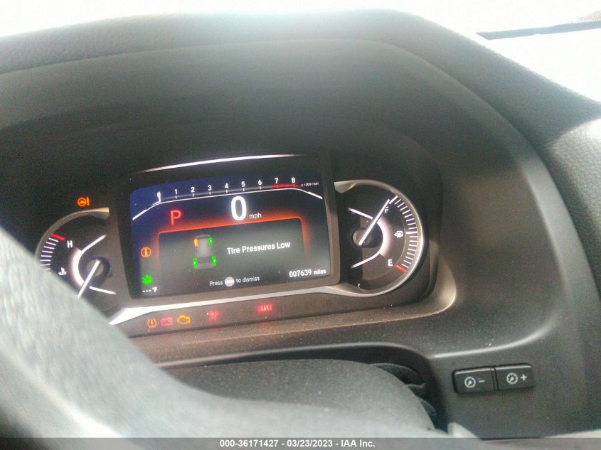 2022 HONDA PASSPORT EX-L - 5FNYF8H52NB027676