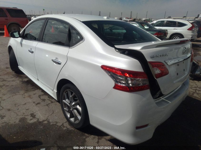 2015 NISSAN SENTRA SR - 3N1AB7AP3FY347276