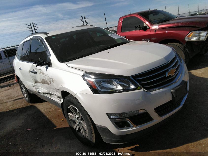 2017 CHEVROLET TRAVERSE LT - 1GNKRHKD5HJ171689