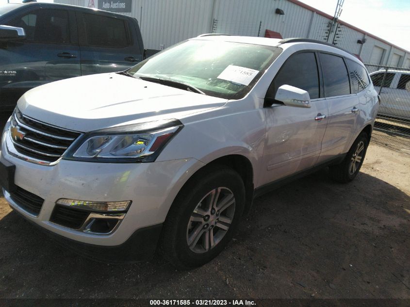 2017 CHEVROLET TRAVERSE LT - 1GNKRHKD5HJ171689