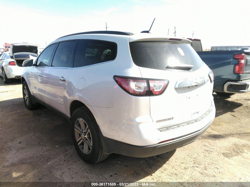 2017 CHEVROLET TRAVERSE LT - 1GNKRHKD5HJ171689