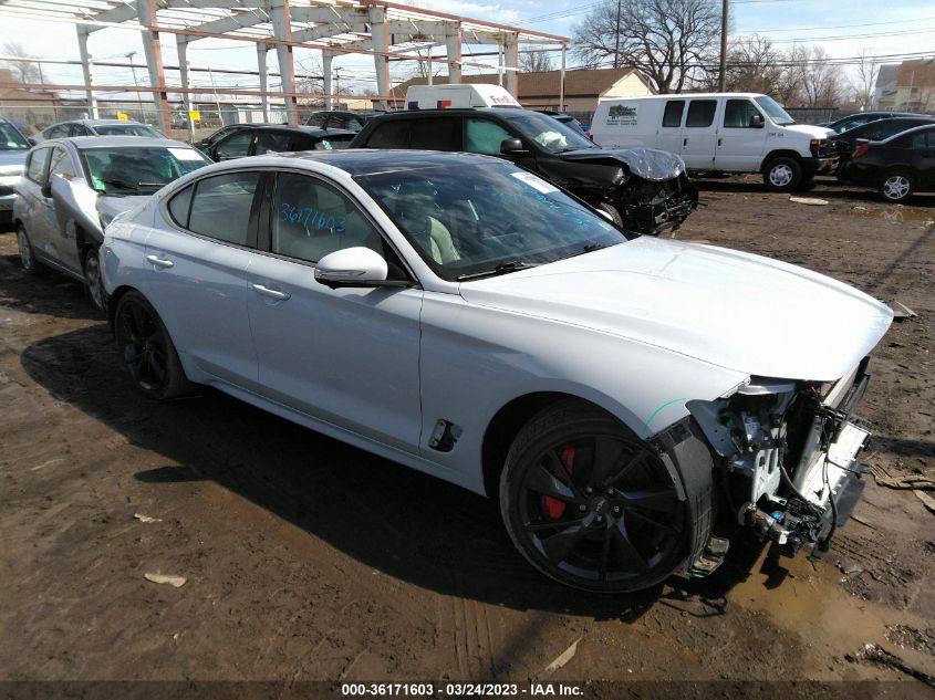 2022 GENESIS G70 3.3T - KMTG54TE7NU083121
