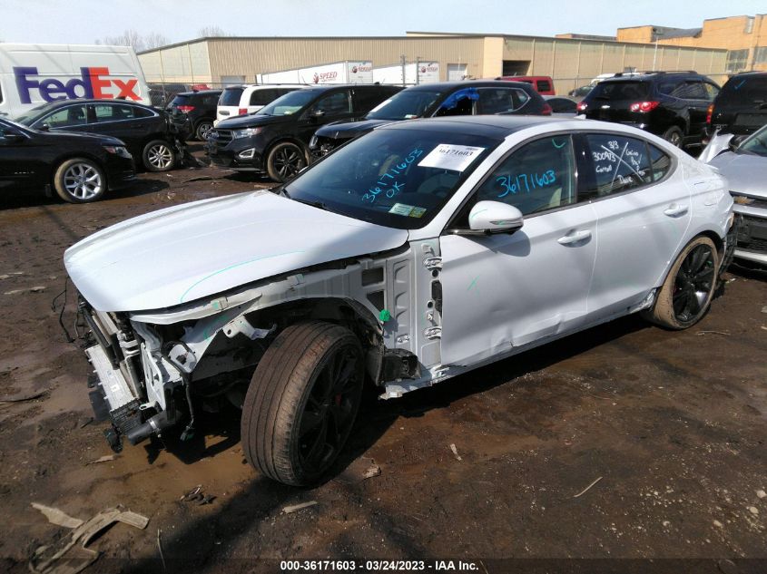 2022 GENESIS G70 3.3T KMTG54TE7NU083121