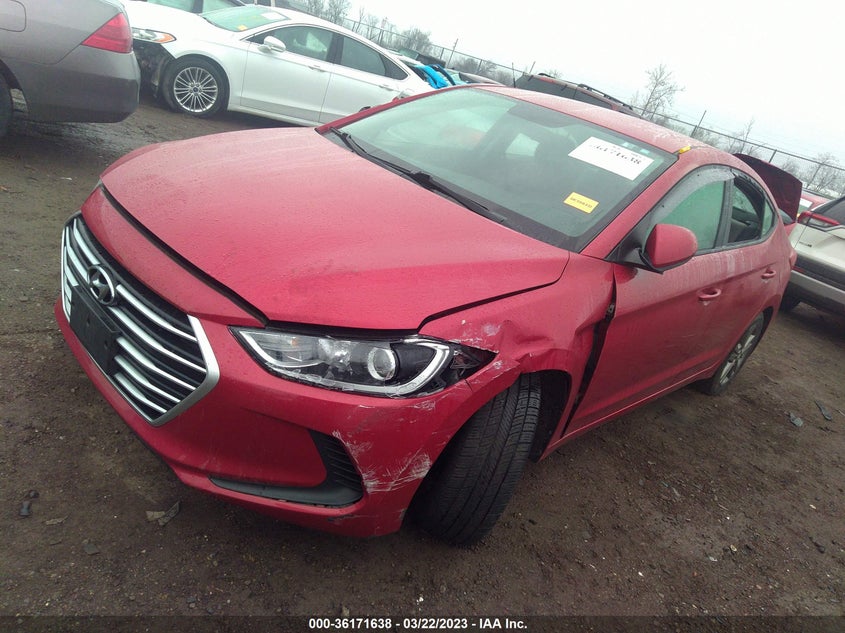VIN 5NPD84LF6HH007373 2017 HYUNDAI ELANTRA SE