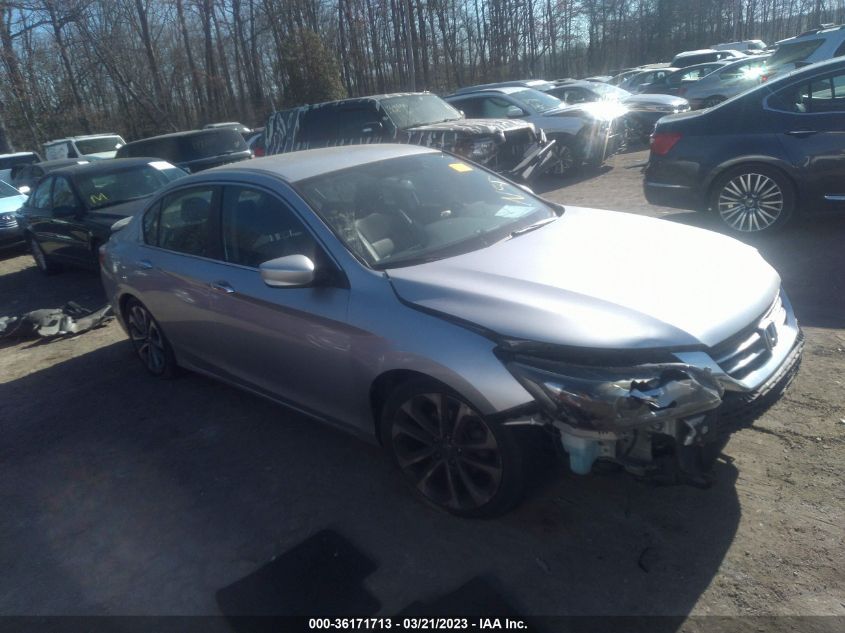 2014 HONDA ACCORD SEDAN SPORT - 1HGCR2F56EA021312