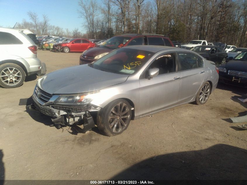 2014 HONDA ACCORD SEDAN SPORT - 1HGCR2F56EA021312
