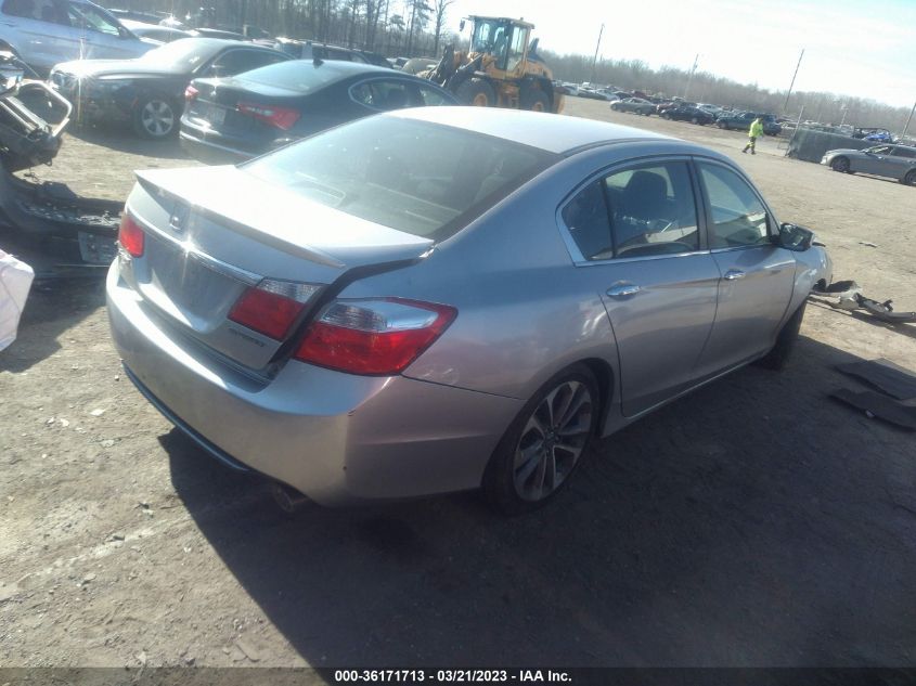 2014 HONDA ACCORD SEDAN SPORT - 1HGCR2F56EA021312