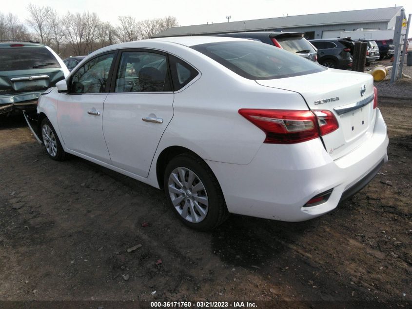 2016 NISSAN SENTRA SR/SL/S/SV/FE+ S - 3N1AB7AP3GY233831