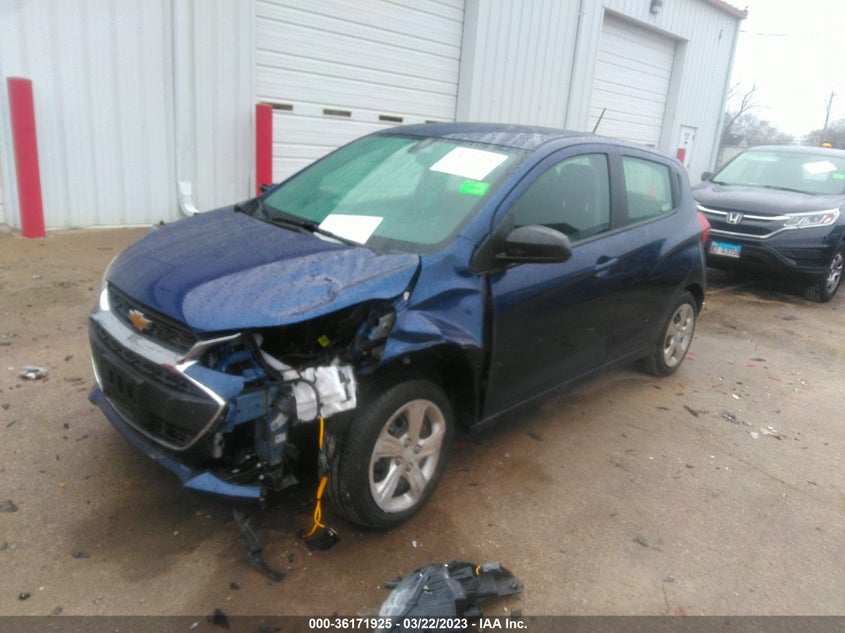 VIN KL8CB6SA3NC042192 2022 CHEVROLET SPARK LS