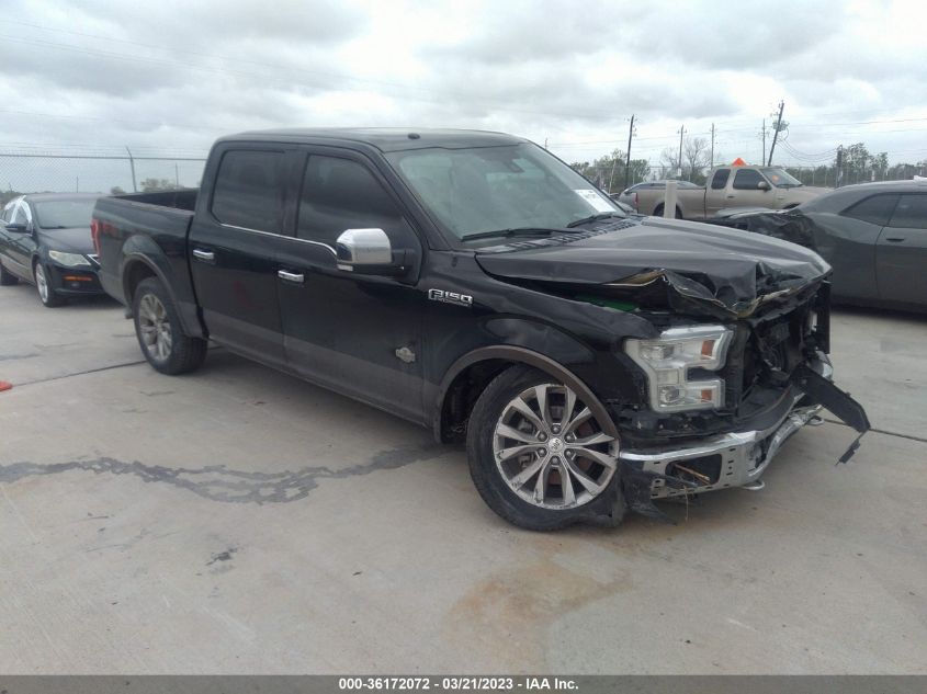 2017 FORD F-150 XL/XLT/LARIAT - 1FTEW1EF7HFB21205