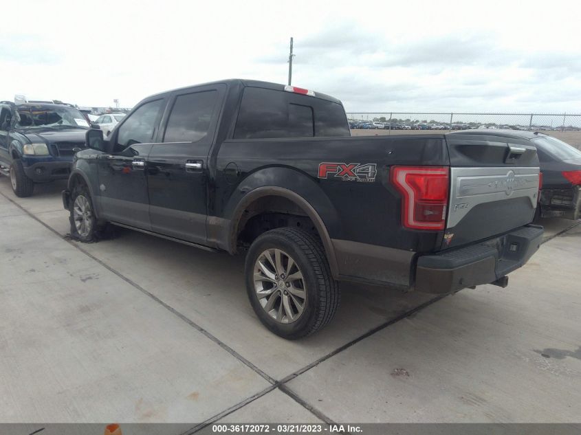 2017 FORD F-150 XL/XLT/LARIAT - 1FTEW1EF7HFB21205