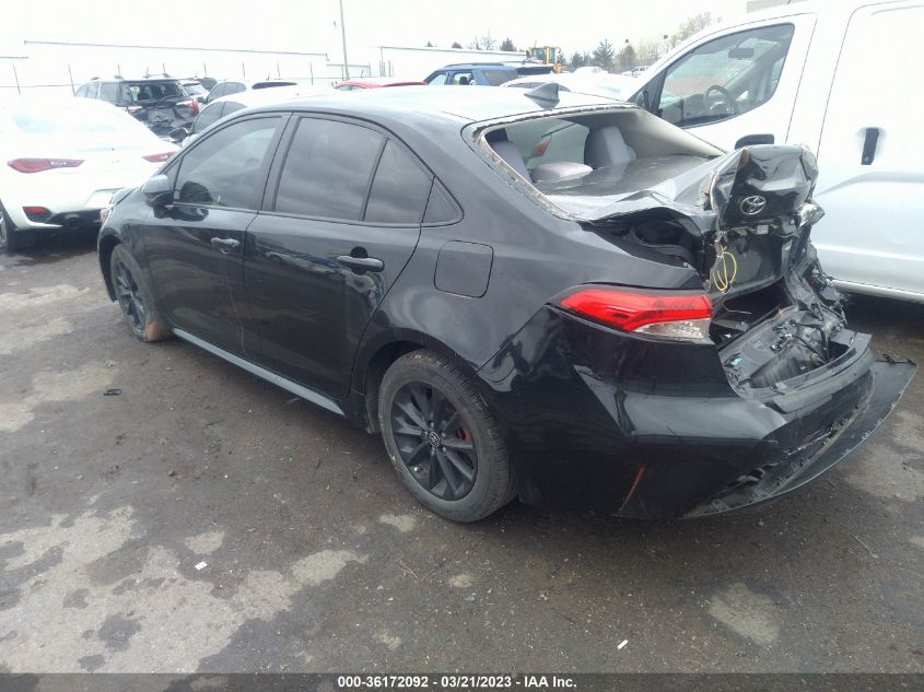 2020 TOYOTA COROLLA LE - JTDHPRAE0LJ049386