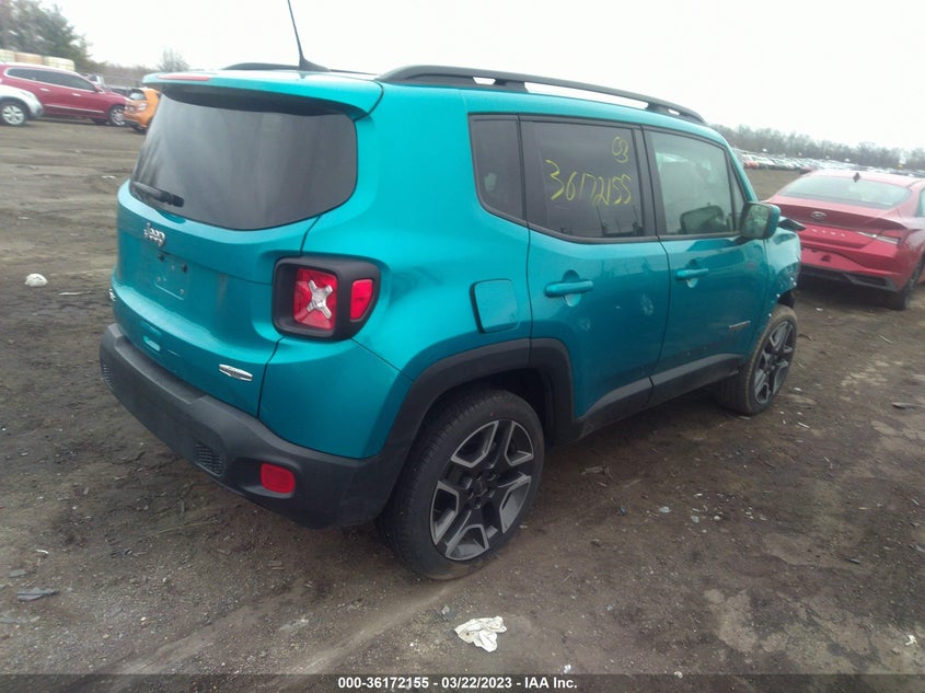 VIN ZACNJDBB2MPM12541 2021 JEEP RENEGADE LATITUDE