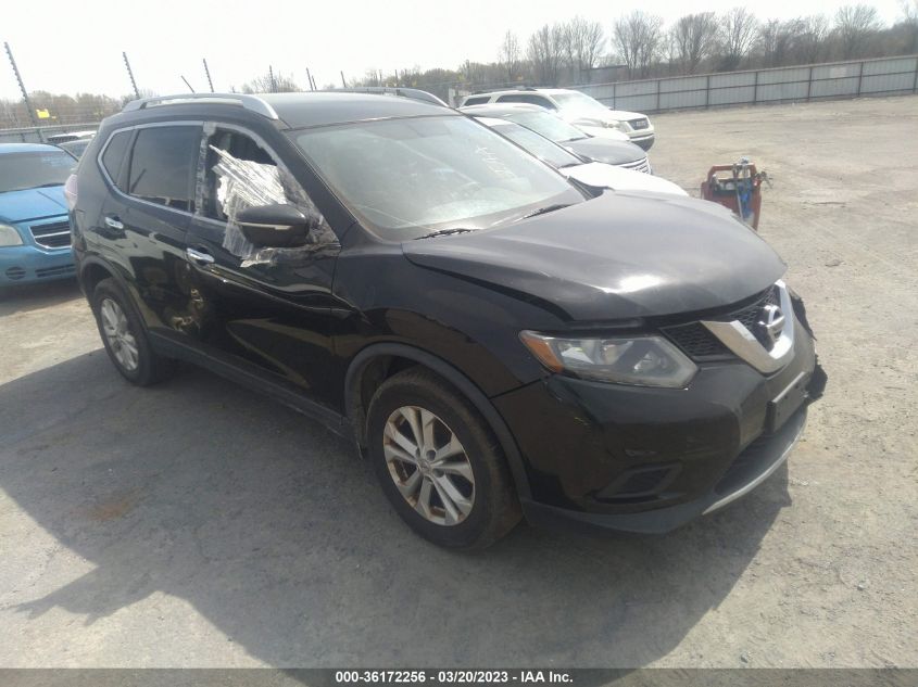2015 NISSAN ROGUE SV - KNMAT2MT2FP542504