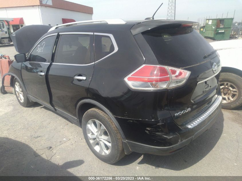 2015 NISSAN ROGUE SV - KNMAT2MT2FP542504
