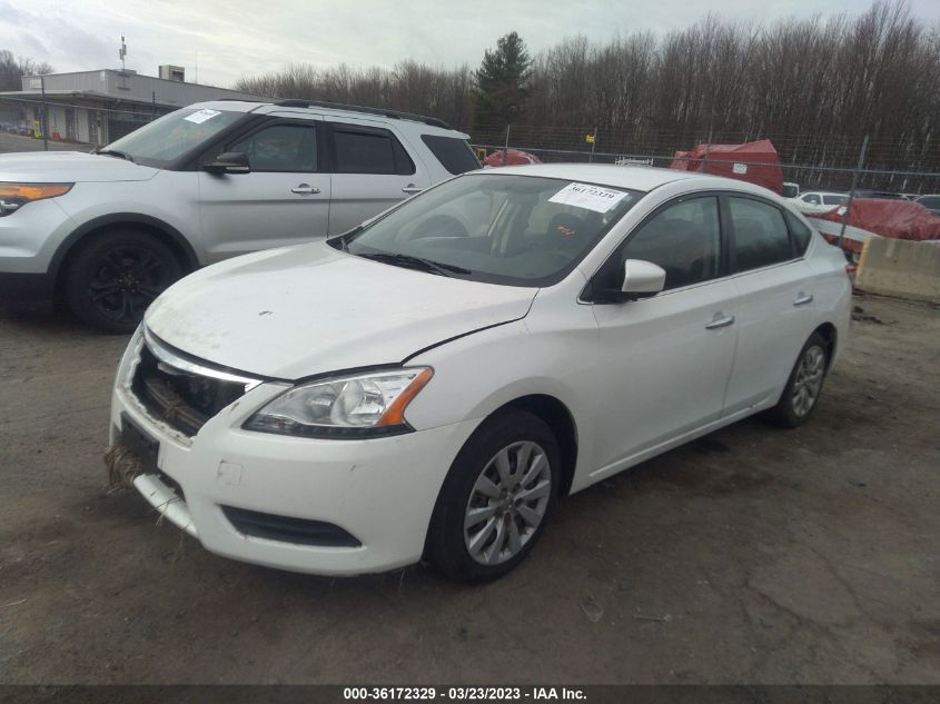 2014 NISSAN SENTRA S - 3N1AB7AP6EL631352