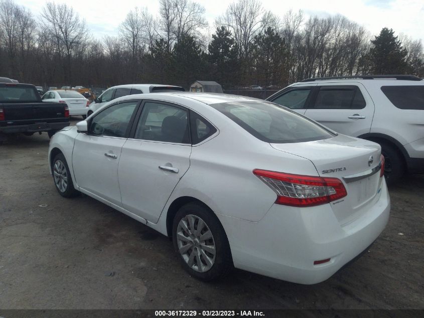 2014 NISSAN SENTRA S - 3N1AB7AP6EL631352