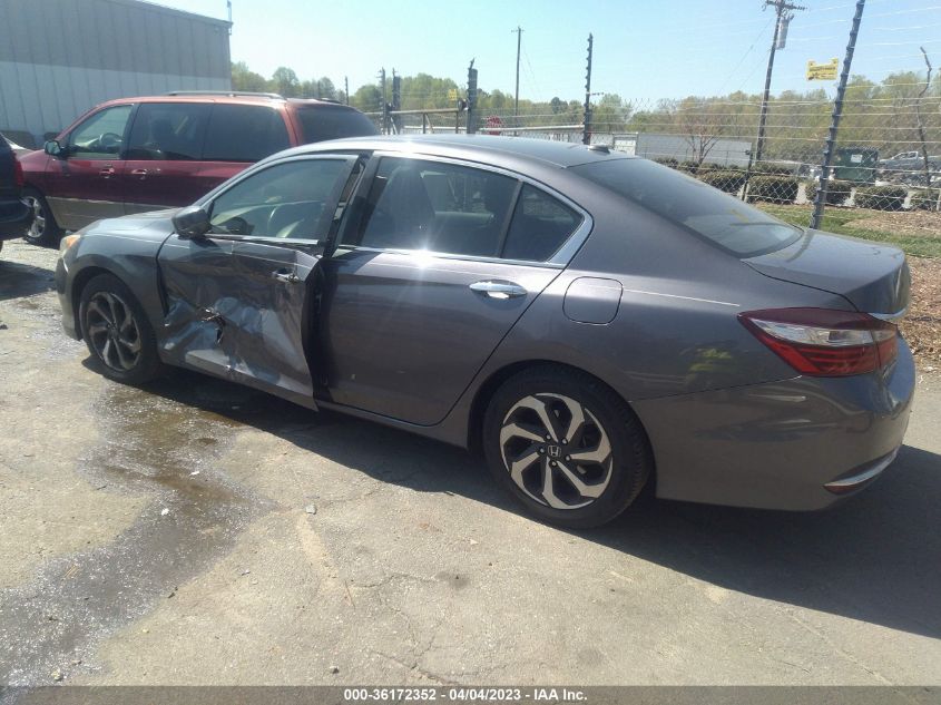 2016 HONDA ACCORD SEDAN EX-L - 1HGCR2F82GA030117