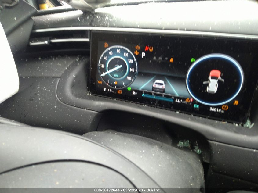 2022 HYUNDAI TUCSON HYBRID LIMITED KM8JECA17NU017811
