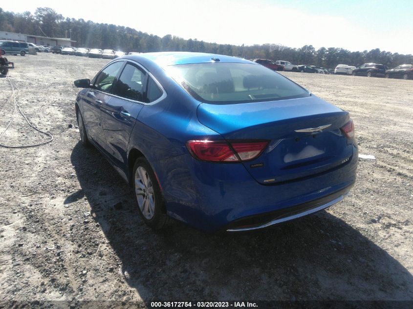 2015 CHRYSLER 200 LIMITED - 1C3CCCAB8FN639717